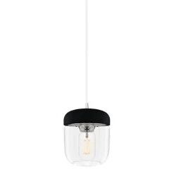 Acorn | white polished steel