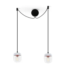 Acorn | white polished steel