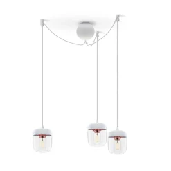 Acorn | white polished steel