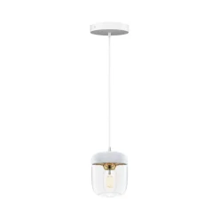 Acorn | white polished steel