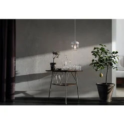 Acorn | white polished steel