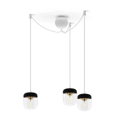 Acorn | white polished steel