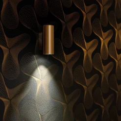 Ago applique wall | brown anodized aluminium