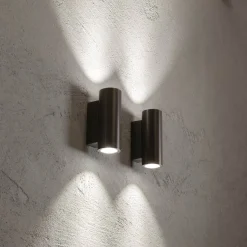 Ago applique wall | brown anodized aluminium