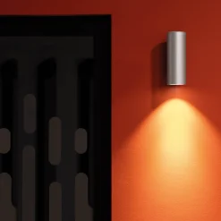 Ago applique wall | grey anodized aluminium