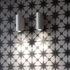 Ago applique wall | grey anodized aluminium