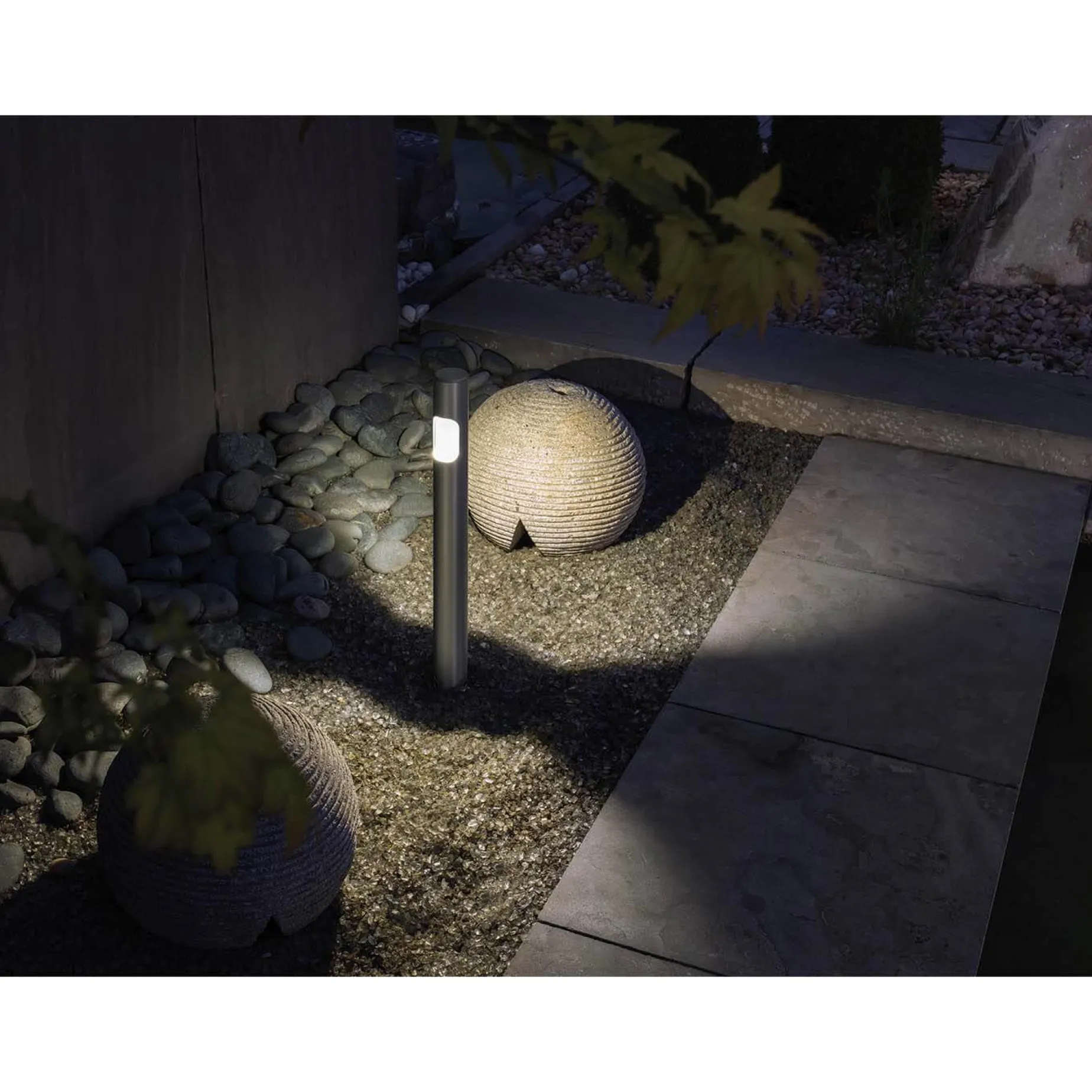 Ago Bollard 90 | grey anodized
