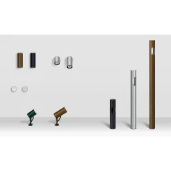 Ago Bollard 90 | grey anodized