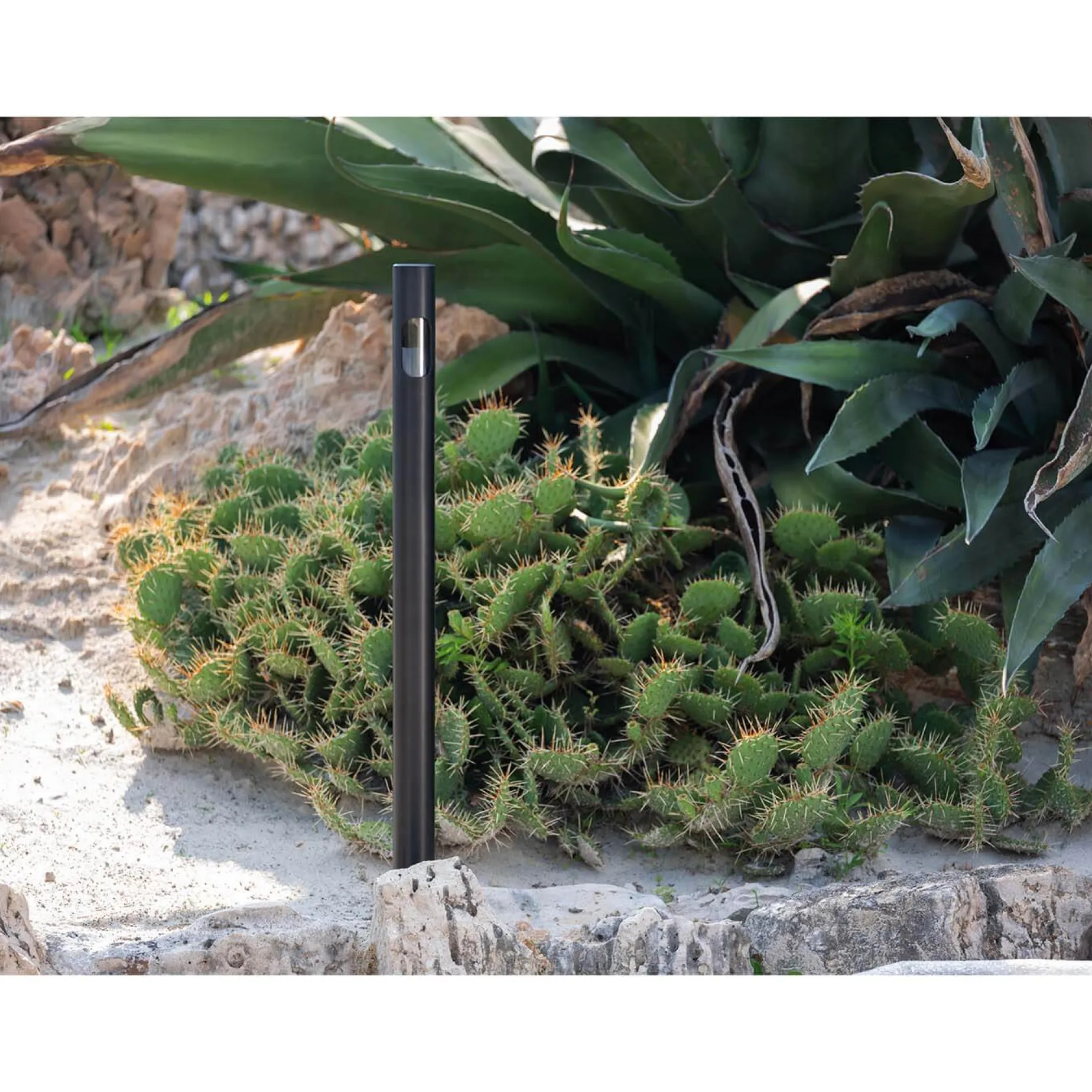 Ago Bollard 90 | grey anodized