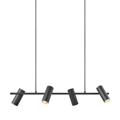 Alanis 4 pendant | black