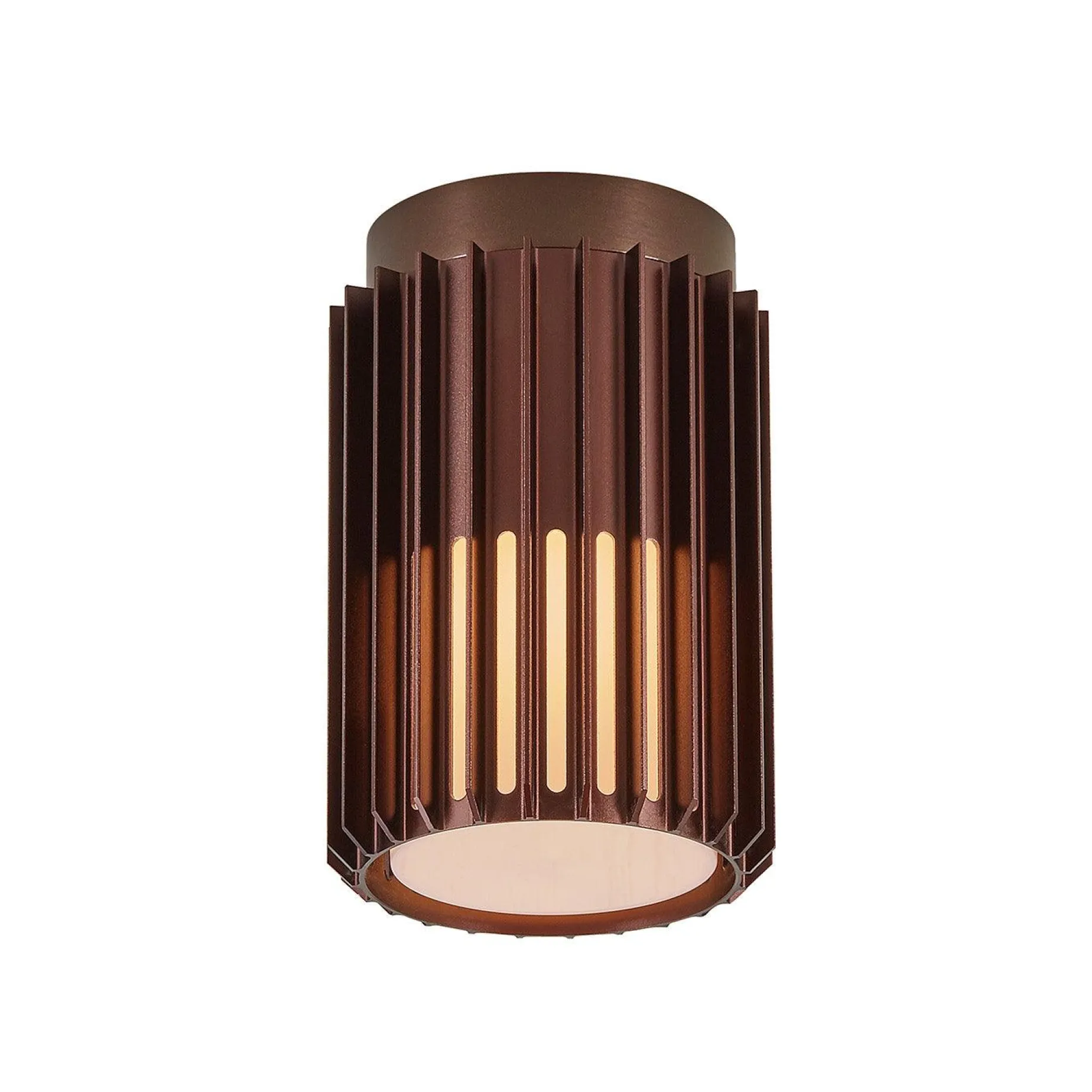 Aludra ceiling | brown metallic