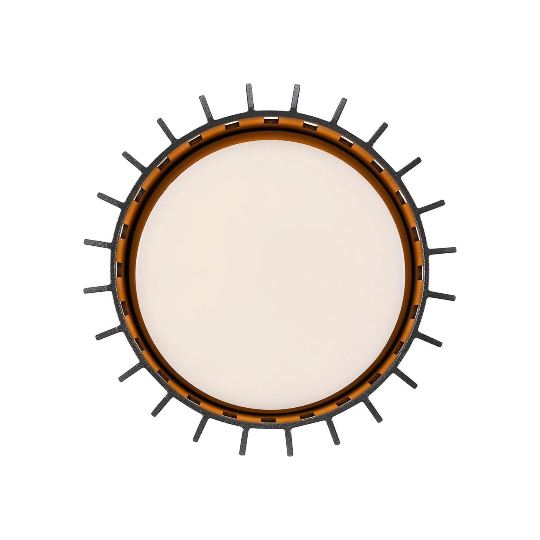 Aludra ceiling | brown metallic