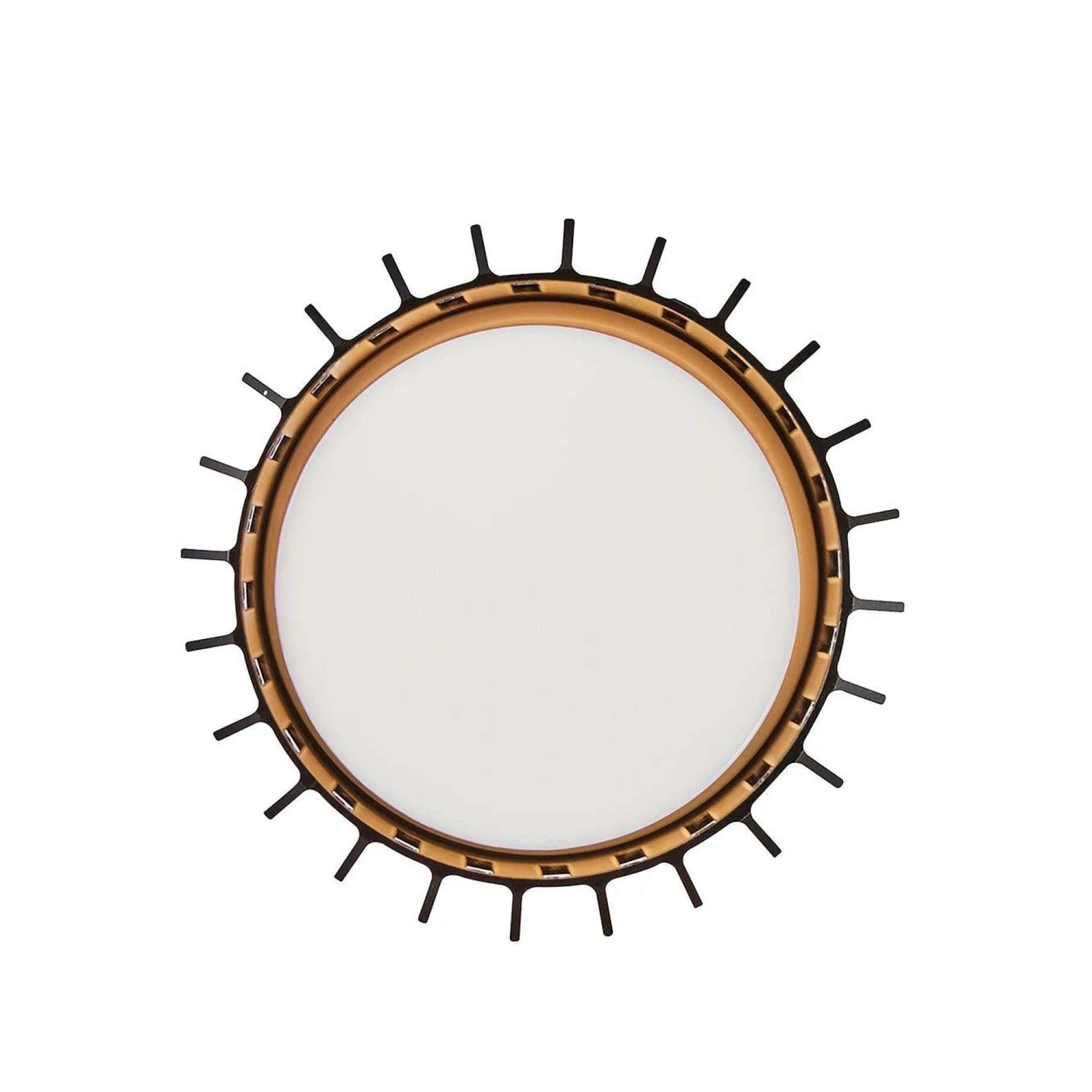 Aludra ceiling | brown metallic