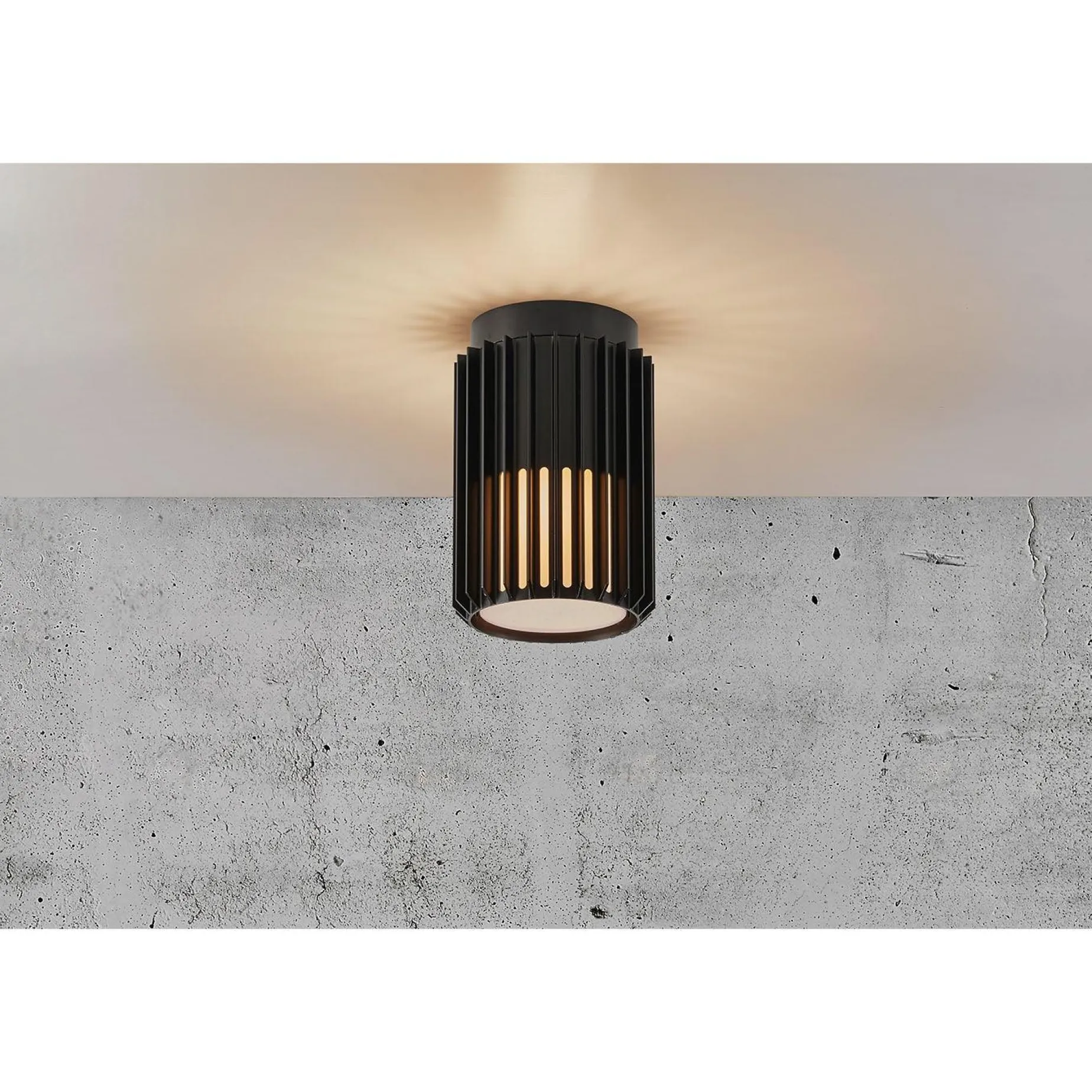 Aludra ceiling | brown metallic