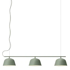 Ambit rail pendant lamp | dusty green