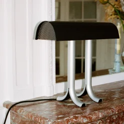 Anagram table lamp | charred orange