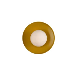 Aosta Brass Disc IP65 | antique brass