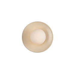 Aosta Brass Disc IP65 | sage green