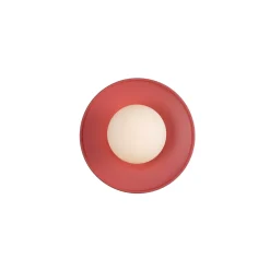 Aosta Brass Disc IP65 | sage green