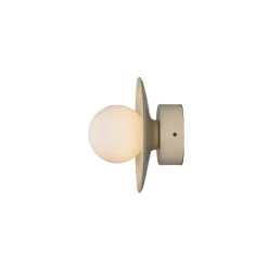 Aosta Brass Disc IP65 | vanilla cream