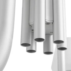 Apollo chandelier ⌀74-106 | white opal glass
