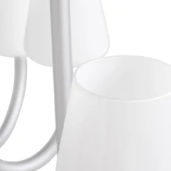 Apollo chandelier ⌀74-106 | white opal glass