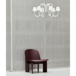 Apollo chandelier ⌀74-106 | white opal glass