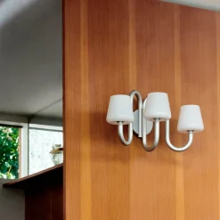 Apollo wall sconce | white opal glass