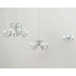 Apollo wall sconce | white opal glass
