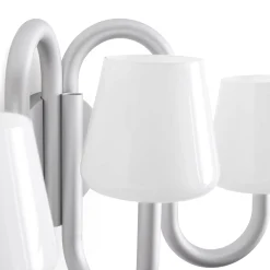 Apollo wall sconce | white opal glass