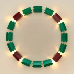 Arcs wall lamp | cobalt blue
