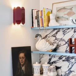 Arcs wall lamp | cobalt blue