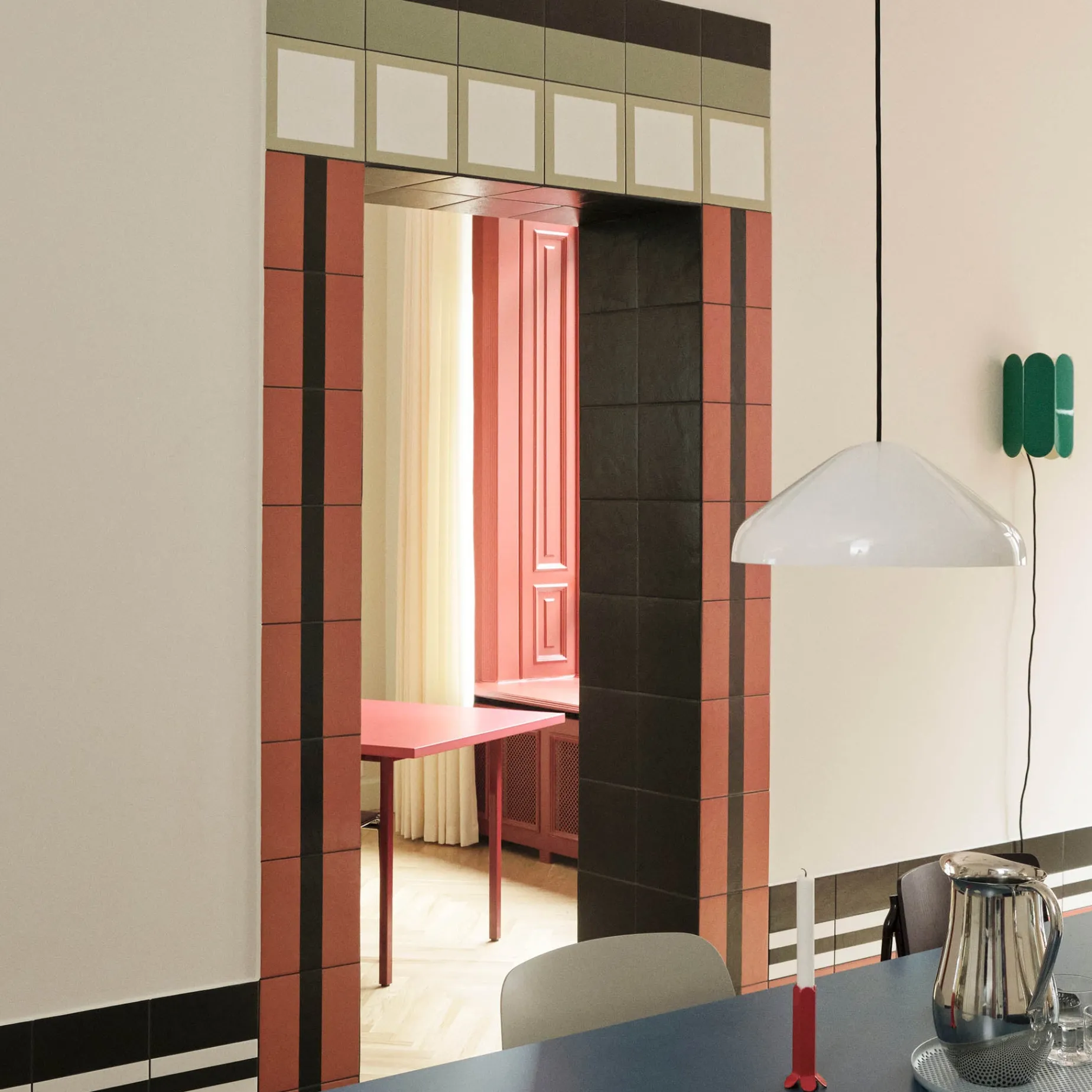 Arcs wall lamp | mirror