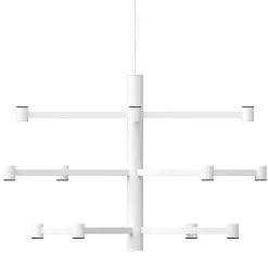Art chandelier | black
