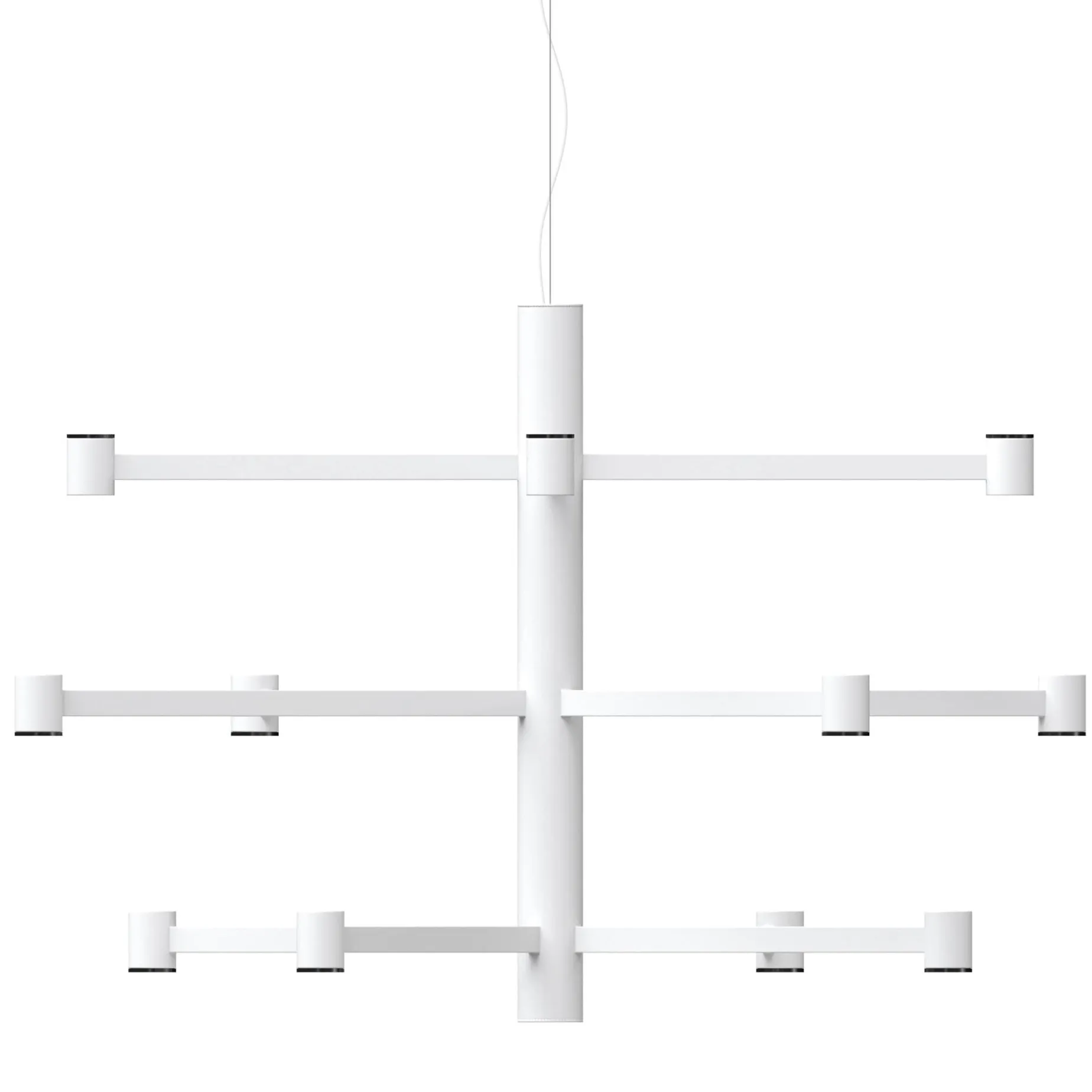 Art chandelier | black