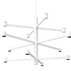 Art chandelier | white
