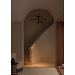 Art chandelier | white