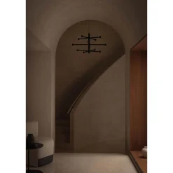 Art chandelier | white