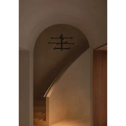 Art chandelier | white