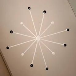Art chandelier | white