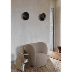Arum wall sconce | black