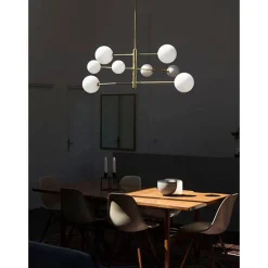 Atom 8 | matt brass