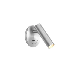 Atria recessed wall lamp | black