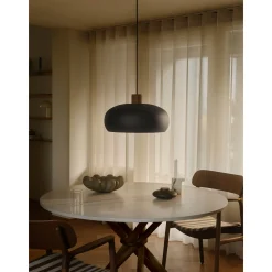 Aurelio pendant ⌀42 | black