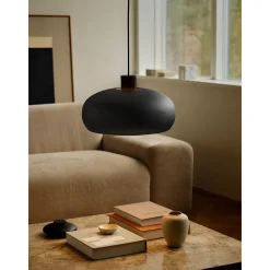 Aurelio pendant ⌀42 | black