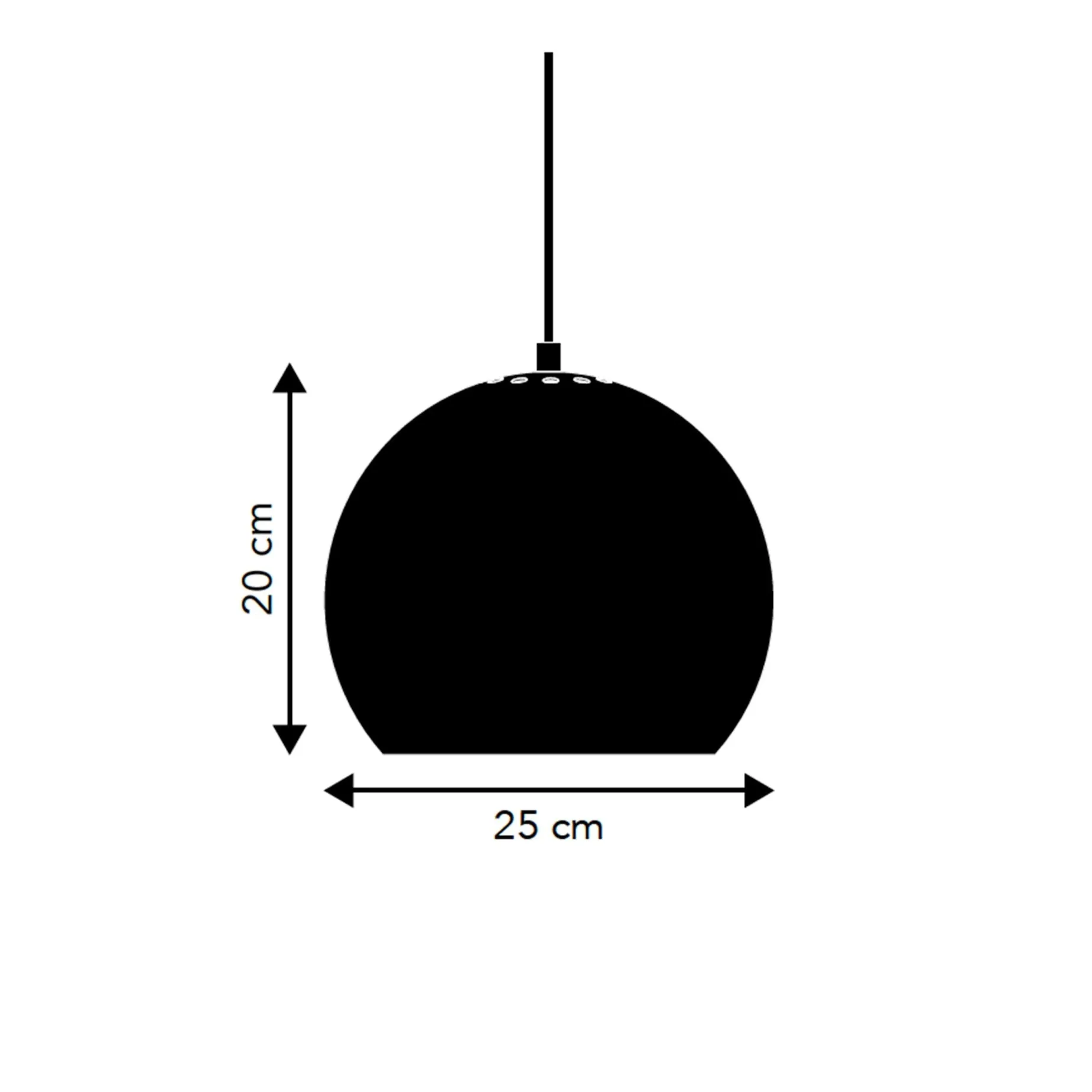 Ball 25 | matt white
