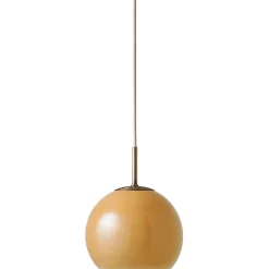 Ball 18 glass pendant | amber