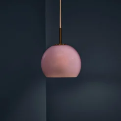 Ball 18 glass pendant | amber