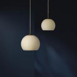 Ball 18 glass pendant | amber