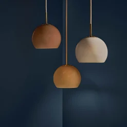 Ball 18 glass pendant | amber